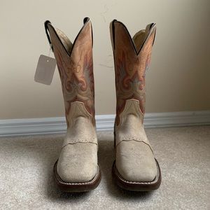 Women’s Double-H cowboy boots square toe brand new